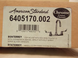 American Standard 6405170.002 Faucet de cuisine en chronique de Monterrey, Chrome, Chrome