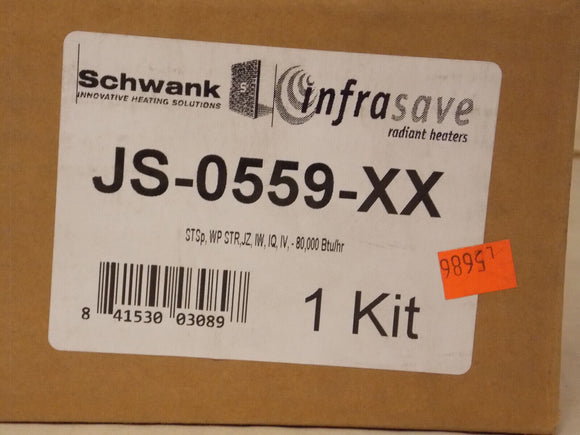 Schwank JS-0559-XX Infrasave JS-0559-XX Kit de conversion Gas naturel en propane