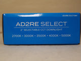 American Lighting 2" Selectable CCT 5.5 Watt Advantage LED Down Light , White