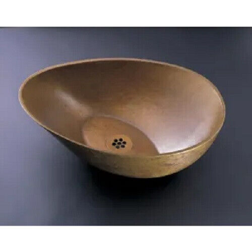 Stone Forest CP-18 Papillon Vessel Sink, Weathered Bronze 11-1/4Lx16-1W/4x5-1/2H