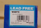 WATTS LF7U2-2 Lead Free 1/2" x 1/2" Dual Check Valve