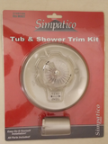 LARSEN Supply 31691SN Mixet Tub and Shower Trim Kit Single-Handle , Satin Nickel