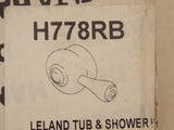 Delta H778RB Leland Single Tub & Shower Metal Lever Handle Kit , Venetian Bronze