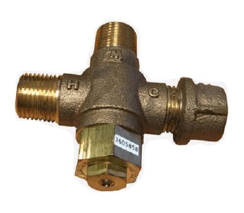 Discount clearance closeout open box and discontinued Acorn Faucets , Shower , Plumbing Fixtures and Parts | Acorn TZV-1 TempFlow 1/2 in. NPT Brass Thermostatic Zone Valve
