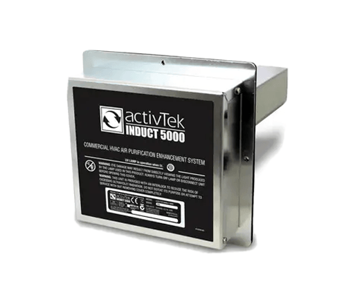 Discount clearance closeout open box and discontinued ActiveTek HVAC | Active Tek Induct 5000 Air Purefire For Duct or plenum installed natural air sys