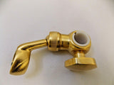 Discount clearance closeout open box and discontinued Altmans Faucets , Shower , Plumbing Fixtures and Parts | Altmans Integra B62LSG Hand Shower On Adjustable Bar 57" Hose in Satin Gold