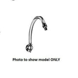 Discount clearance closeout open box and discontinued Altmans Faucets , Shower , Plumbing Fixtures and Parts | Altmans Nottingham Collection 10ACXSG Concealed Arched Shower Arm - Satin Gold