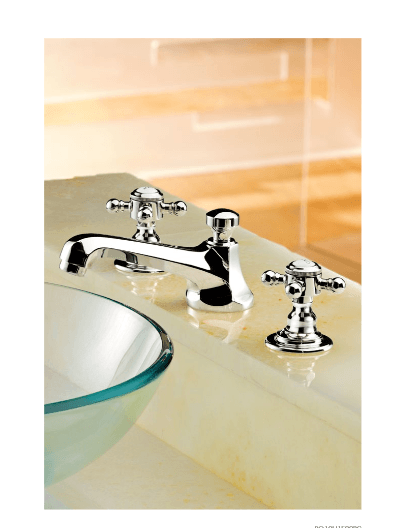 Discount clearance closeout open box and discontinued ALTMANS Faucets , Shower , Plumbing Fixtures and Parts | ALTMANS Rochdale RO10H1E20XPN Complete Faucet Set W/ Drain - Polished Nickel