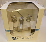 Discount clearance closeout open box and discontinued ALTMANS Faucets , Shower , Plumbing Fixtures and Parts | ALTMANS Rochdale RO10H1E20XPN Complete Faucet Set W/ Drain - Polished Nickel
