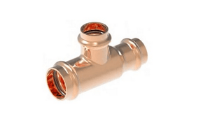 Discount clearance closeout open box and discontinued Apollo Faucets , Shower , Plumbing Fixtures and Parts | Apollo 10077798 Reducing Tee 811R Copper Run & Outlet 1-1/2"x1"x3/4" PxPxP