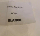 Discount clearance closeout open box and discontinued Blanco Faucets , Shower , Plumbing Fixtures and Parts | Blanco 440886 Stainless Side Spray Head for Master Gourmet Faucet - Stainless