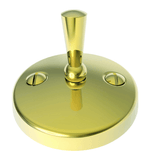 Discount clearance closeout open box and discontinued Brasstech Faucets , Shower , Plumbing Fixtures and Parts | Brasstech Waste and Overflow Faceplate 267/04 , Satin Brass