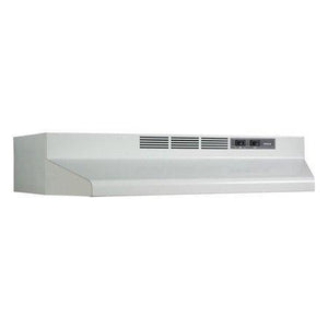 Discount clearance closeout open box and discontinued BROAN Appliances | Broan F404201 White 42" Ventilation Range Hood