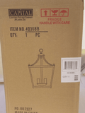 Discount clearance closeout open box and discontinued Capital Lighting Ceiling Light Fixtures | Capital Lighting 3-Light Foyer 4036BB Stanton 10.25" H x 17" W- Burnished Bronze
