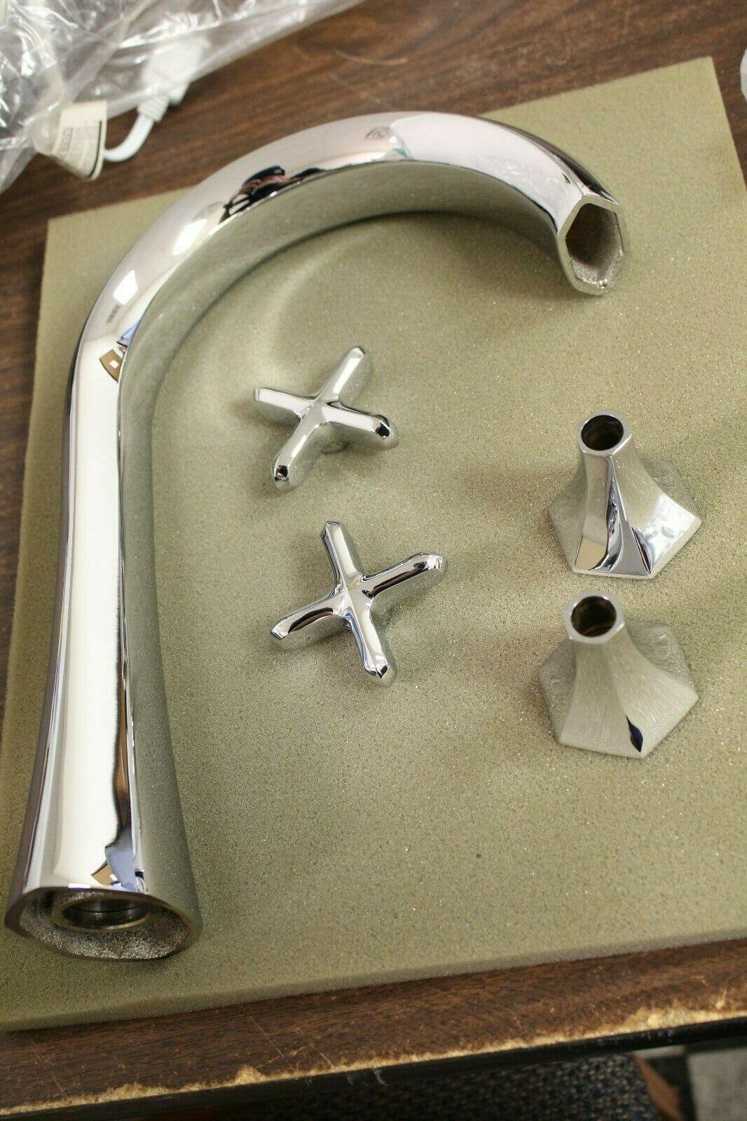 Discount clearance closeout open box and discontinued Cifial Faucets , Shower , Plumbing Fixtures and Parts | CIFIAL 202.650.625 3pc Hi-Arch Roman Tub Filler Trim, Polished Chrome