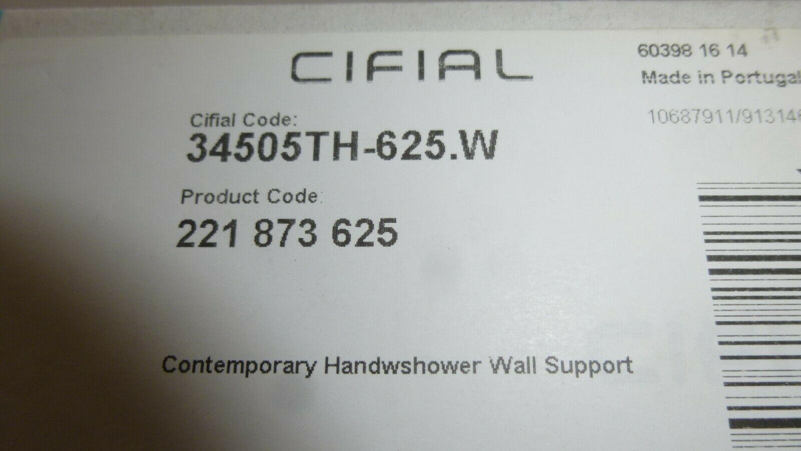 Discount clearance closeout open box and discontinued Cifial Faucets , Shower , Plumbing Fixtures and Parts | Cifial 221.873.625 Polished Chrome Techno Handshower Wall Support