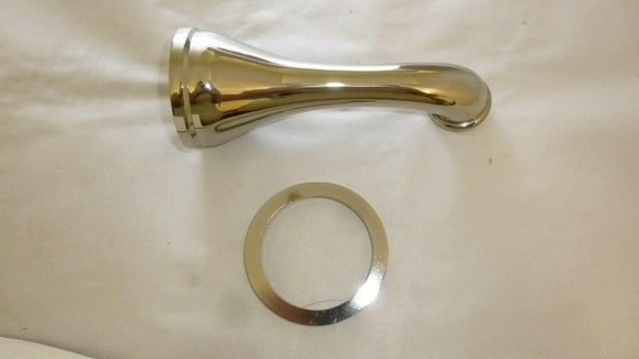 Discount clearance closeout open box and discontinued Cifial Faucets , Shower , Plumbing Fixtures and Parts | Cifial 278.885.721 Polished Nickel Ashbury Tub Filler Spout