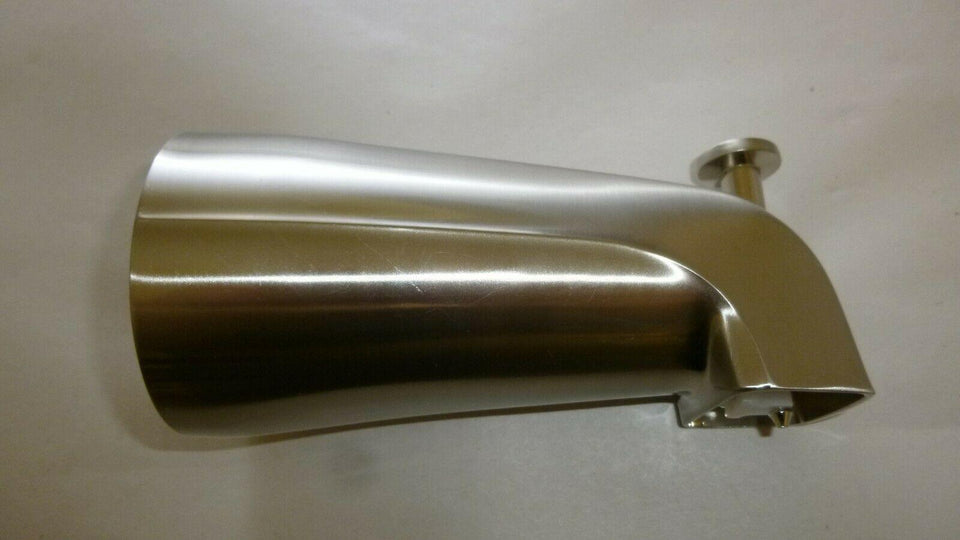 Discount clearance closeout open box and discontinued Cifial Faucets , Shower , Plumbing Fixtures and Parts | Cifial 289.896.620 Satin Nickel Economy Tub Spout w/Diverter