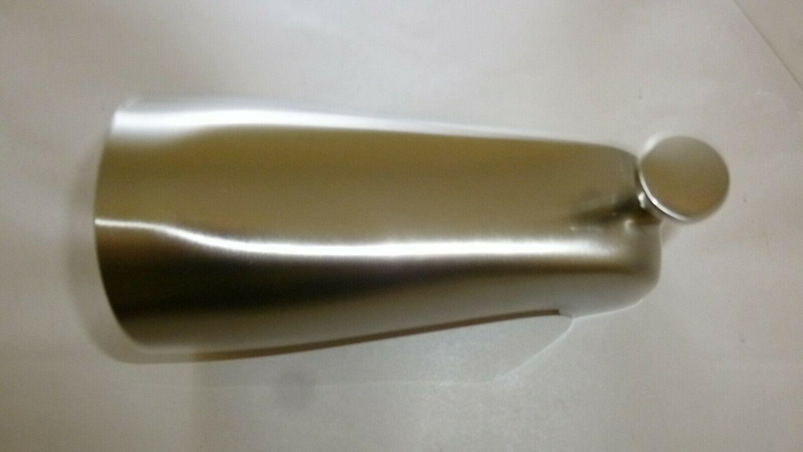 Discount clearance closeout open box and discontinued Cifial Faucets , Shower , Plumbing Fixtures and Parts | Cifial 289.896.620 Satin Nickel Economy Tub Spout w/Diverter