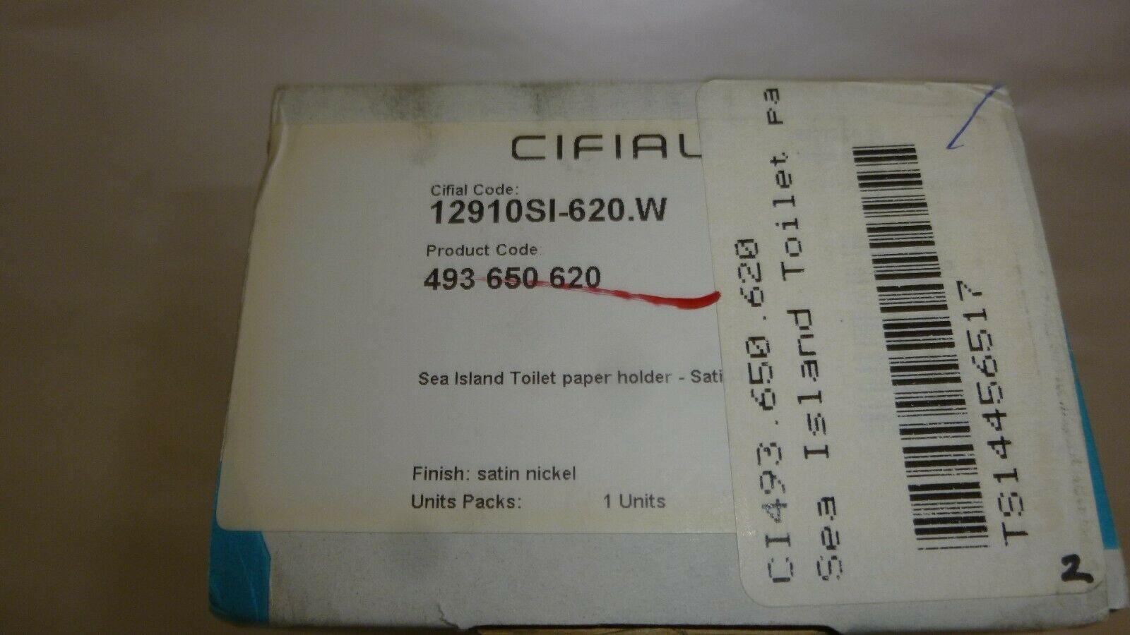 Discount clearance closeout open box and discontinued Cifial Faucets , Shower , Plumbing Fixtures and Parts | Cifial 493.650.620 Polished Chrome Sea Island Toilet Paper Holder