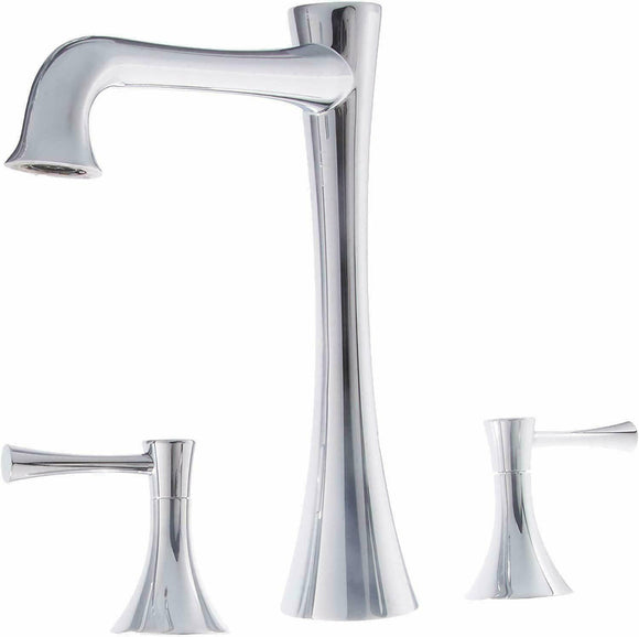 Discount clearance closeout open box and discontinued Cifial Faucets , Shower , Plumbing Fixtures and Parts | Cifial Faucets 245.650.625 Brookhaven 3 Piece Tall Roman Tub Filler Trim Polished Chrome