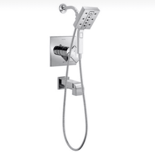 Discount clearance closeout open box and discontinued Delta Faucets , Shower , Plumbing Fixtures and Parts | Delta 17467-I Ara Monitor 17 Series Trim Only in Chrome