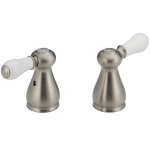 Discount clearance closeout open box and discontinued Delta Faucets , Shower , Plumbing Fixtures and Parts | Delta H277SS 2-Pack Faucet Handles, Stainless