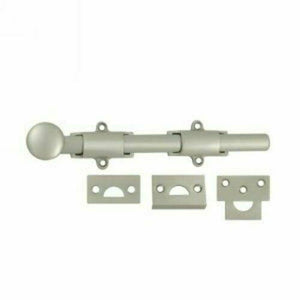 Discount clearance closeout open box and discontinued Deltana Hardware | Deltana 8SB 15 8" Surface Bolt, HD - Brushed Nickel