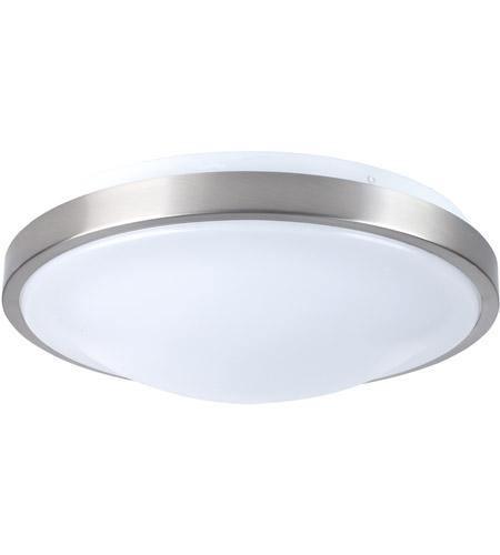 Discount clearance closeout open box and discontinued Elitco Lighting Lighting Fixtures | Elitco Lighting CF3303 LED 15 in. Brushed Nickel Flush Mount Ceiling Light