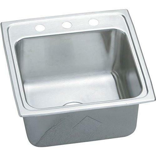 Discount clearance closeout open box and discontinued Elkay Faucets , Shower , Plumbing Fixtures and Parts | Elkay DLRQ1919103 Gourmet Kitchen Sink Stainless Steel