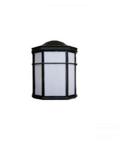 Discount clearance closeout open box and discontinued Epiphany Lighting Lighting Fixtures | Epiphany Lighting EB446-13 BK Energy Saving Fluorescent One Light Outdoor Wall Mount Exterior in Black Finish