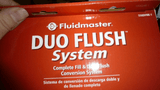 Discount clearance closeout open box and discontinued Fluidmaster Faucets , Shower , Plumbing Fixtures and Parts | Fluidmaster 550DFRK-1 Duo Flush Complete System