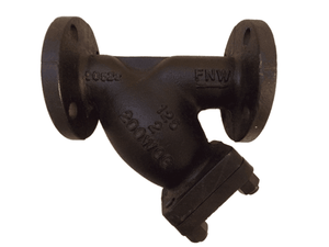 Discount clearance closeout open box and discontinued FNW | FNW 125# 2" Flanged 200 WOG Cast Iron Y-Strainer