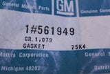 Discount clearance closeout open box and discontinued GM Auto Parts | Genuine GM - 561949 - Gasket