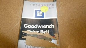 Discount clearance closeout open box and discontinued GM Auto Parts | Genuine OEM General Motor Parts Goodwrench Drive Belt 9433730