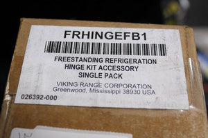 Discount clearance closeout open box and discontinued Viking | Genuine Viking Freestanding Refrigeration Hinge Kit Accessory FRHINGEFB1
