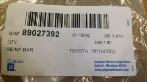 Discount clearance closeout open box and discontinued GM Auto Parts | GM Reinforcement Bar for Toyota 78112-070030