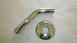 Discount clearance closeout open box and discontinued GROHE Faucets , Shower , Plumbing Fixtures and Parts | Grohe 27414000 Starlight Chrome 5-5/8" Relexa Shower Arm and Flange