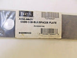 Discount clearance closeout open box and discontinued HES Hardware | HES ASSA ABLOY 9X00-108-BLK SPACER PLATE