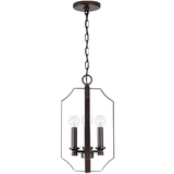 Discount clearance closeout open box and discontinued HomePlace Ceiling Light Fixtures | HomePlace Foyer 540941BZ Myles - 4 Light , Bronze Finish