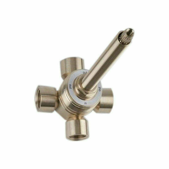 Discount clearance closeout open box and discontinued Jaclo Faucets , Shower , Plumbing Fixtures and Parts | Jaclo J-20682 3-way Diverter Valve with Shared Function and No Shut Off