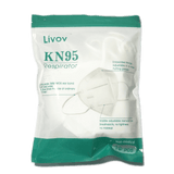 Discount clearance closeout open box and discontinued Rental HQ | KN95 Respirator Protective Disposable Mask - White - 40 PCS - Free Shipping