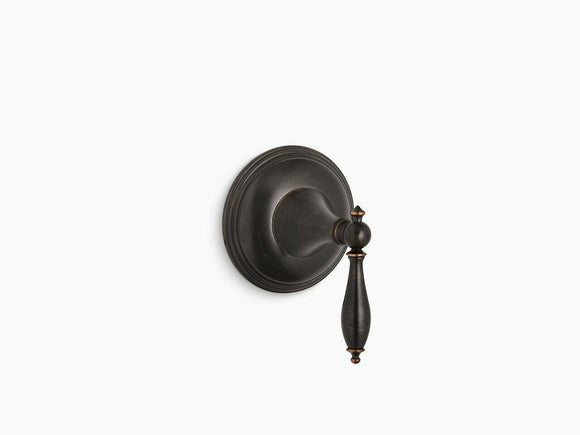 Discount clearance closeout open box and discontinued Kohler Faucets , Shower , Plumbing Fixtures and Parts | KOHLER T10303-4M-2BZ Finial Volume Control Trim Kit, Oil Rubbed Bronze