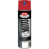 Discount clearance closeout open box and discontinued Krylon | Krylon A03611007 Quik-Mark 17 oz Solvent Base APWA Red Marking Paint, Case of 12