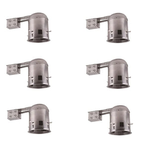 Discount clearance closeout open box and discontinued Elitco Lighting | Lot of x8 Elitco Lighting 5" NON IC Housing with E26 base BR30 75W Remodel Can (Works with CE 5/6" trim)