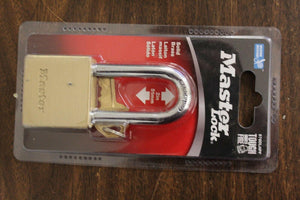 Discount clearance closeout open box and discontinued Master Lock | Master Lock 576DLHPF Solid Brass Padlock, 1-3/4" 2" Shackle