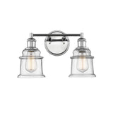 Discount clearance closeout open box and discontinued Millennium Lighting | Millennium Lighting 2342-CH 2-Light 15"W Bathroom Vanity Light , Chrome