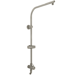 Discount clearance closeout open box and discontinued Mirabelle | Mirabelle MIRSR7010PN Shower System with Slide Bar & Shower Arm, Polished Nickel