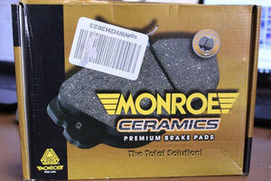 Discount clearance closeout open box and discontinued Monroe | Monroe CX612 Ceramic Premium Brake Pad Set