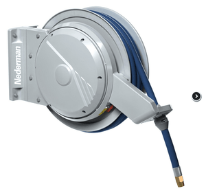 Discount clearance closeout open box and discontinued Nederman Tools | Nederman Hose Reel 884 Heavy duty hose reel for air water oil diesel and grease
